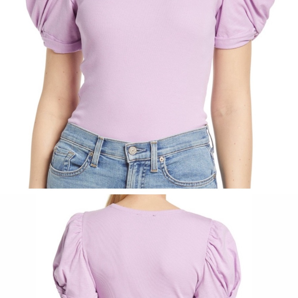 1. state. Puffed sleeve t shirt. NWT